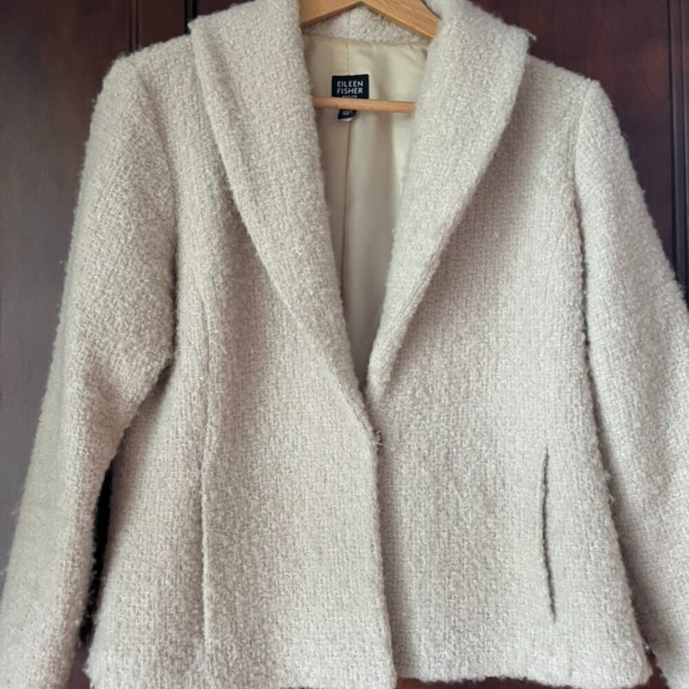 Stylish boucle jacket